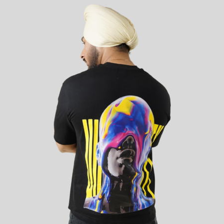 Insaniyat Black Oversized Mens T-Shirt